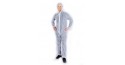 Buzo Mono SPP Talla L color Blanco con capucha